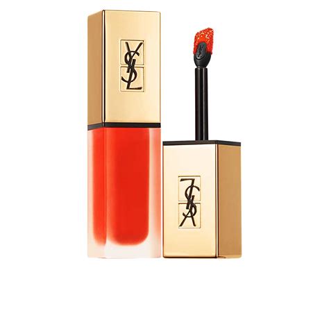 YSL 2 crazy tangerine Tatouage Couture Matte Stain .